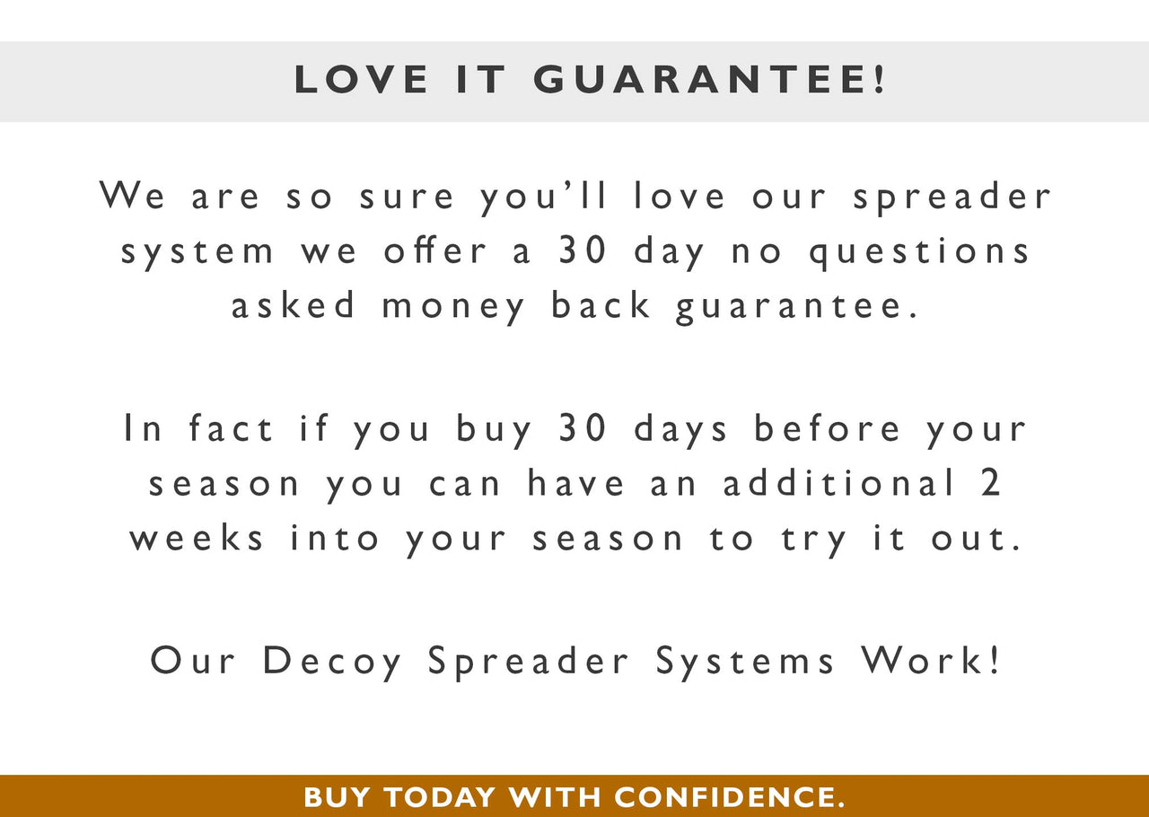 Double Ultimate Spreader System - 14 Moving Decoys