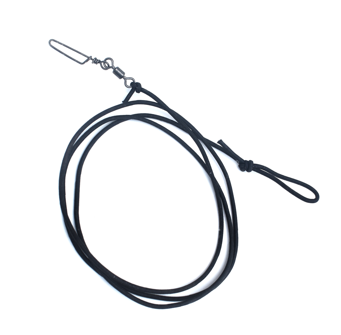 Bungee / Shock Cord For Jerk System 4.5 Feet with Clip. - Motion Ducks, LLC