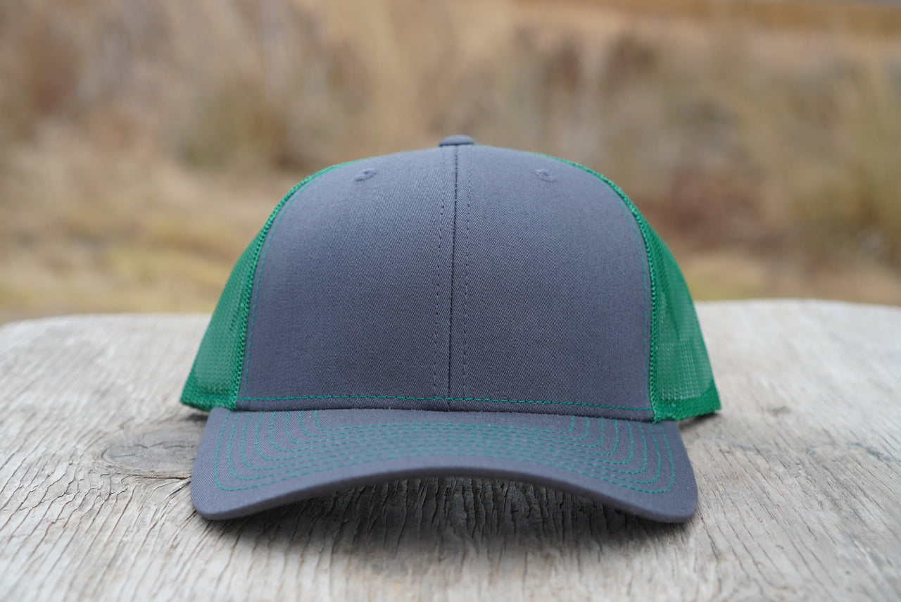 Fully Custom Leather Patch Hat for Yourself - Guide Service - Hunting Crew - Business - Lodge - ETC.