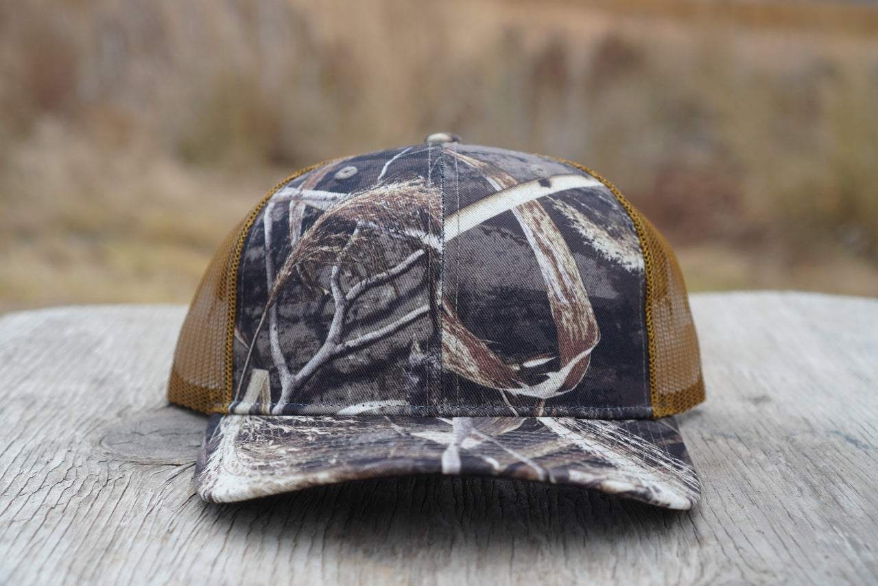 Fully Custom Leather Patch Hat for Yourself - Guide Service - Hunting Crew - Business - Lodge - ETC.