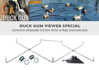 DuckGun Fan Special - Ultimate Spreader with Free Anchor Bag!