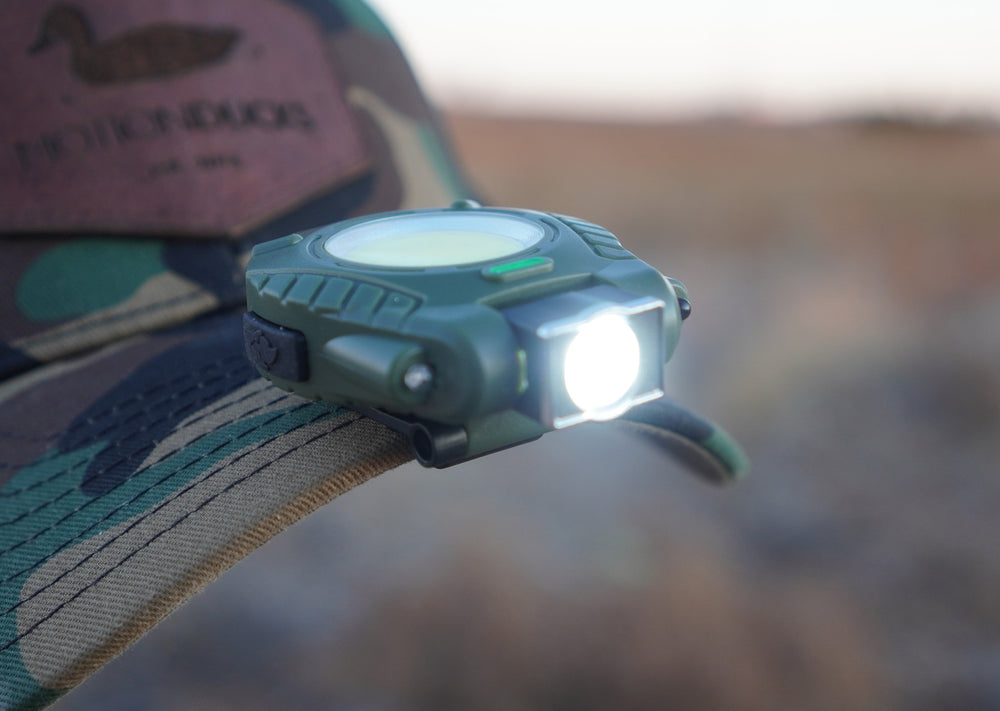 HAT LIGHT - Clips on Hat - 500 Lumens - Magnet - Adjustable - 4 Light ...