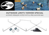 Outdoor Limits Fan Special - Ultimate Spreader with Free Anchor Bag!