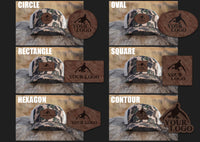 Fully Custom Leather Patch Hat for Yourself - Guide Service - Hunting Crew - Business - Lodge - ETC.