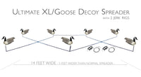 Ultimate XL/Goose Decoy Spreader with 2 Jerk Rigs & Connection Bar