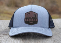 Custom Name Hat - Leather Patch - Many Colors
