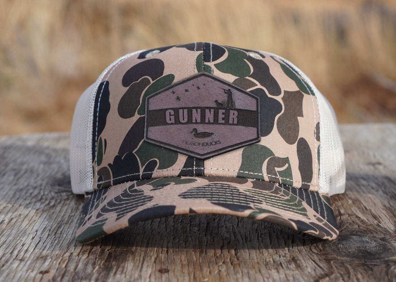 Custom Name Hat - Leather Patch - Many Colors