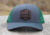 Custom Name Hat - Leather Patch - Many Colors