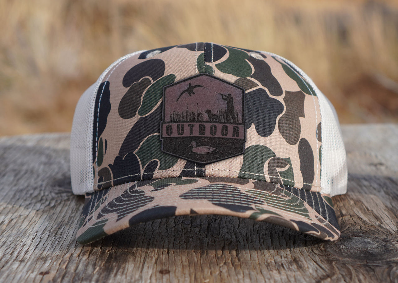 Custom Name Hat - Leather Patch - Many Colors
